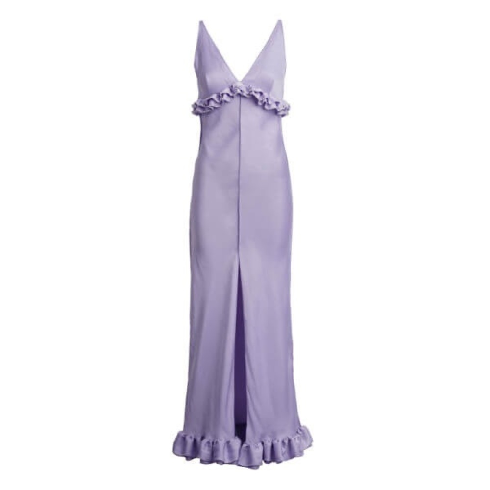 H&M Lilac Ruffle Dress - Picture 4 of 4